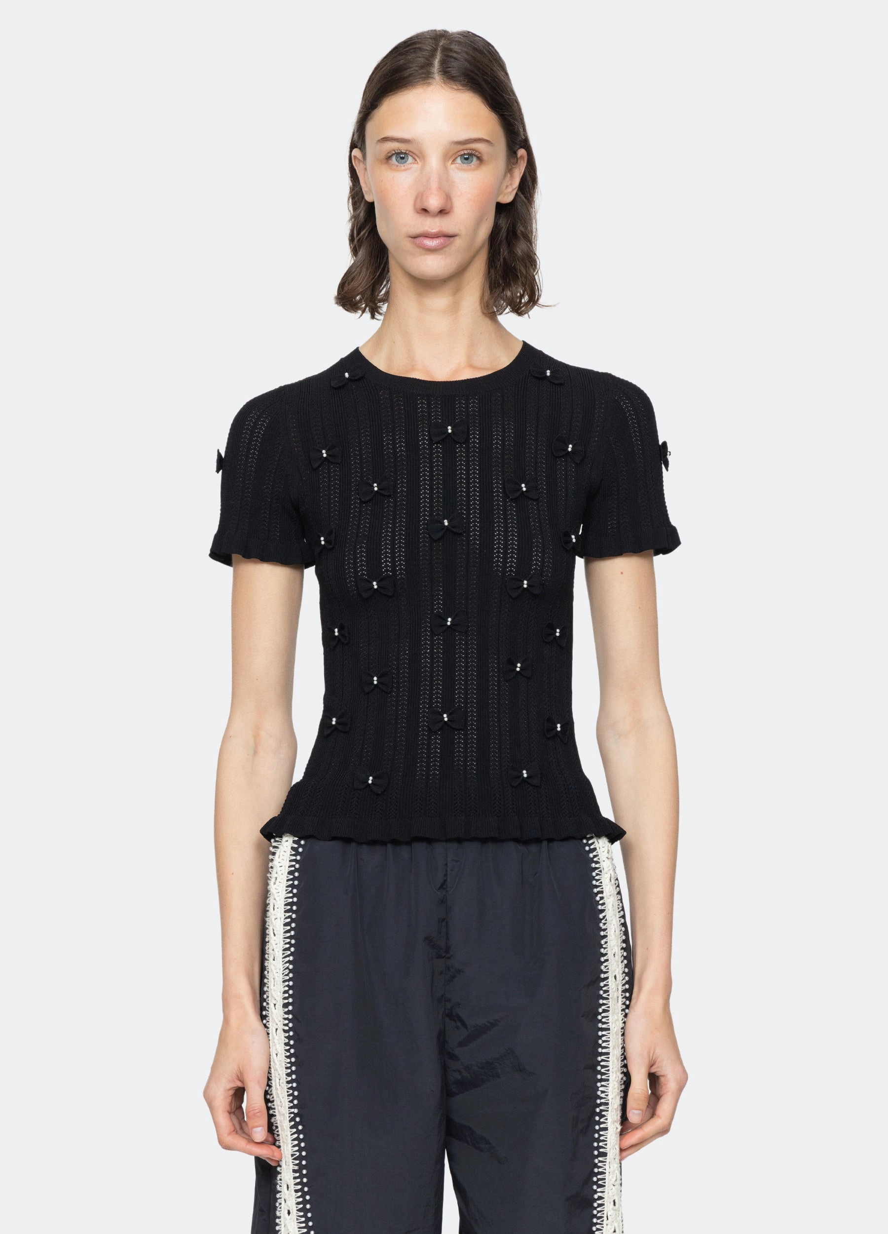 Alberta Top Antibacterial Fabric ReflectiveTrimDetails