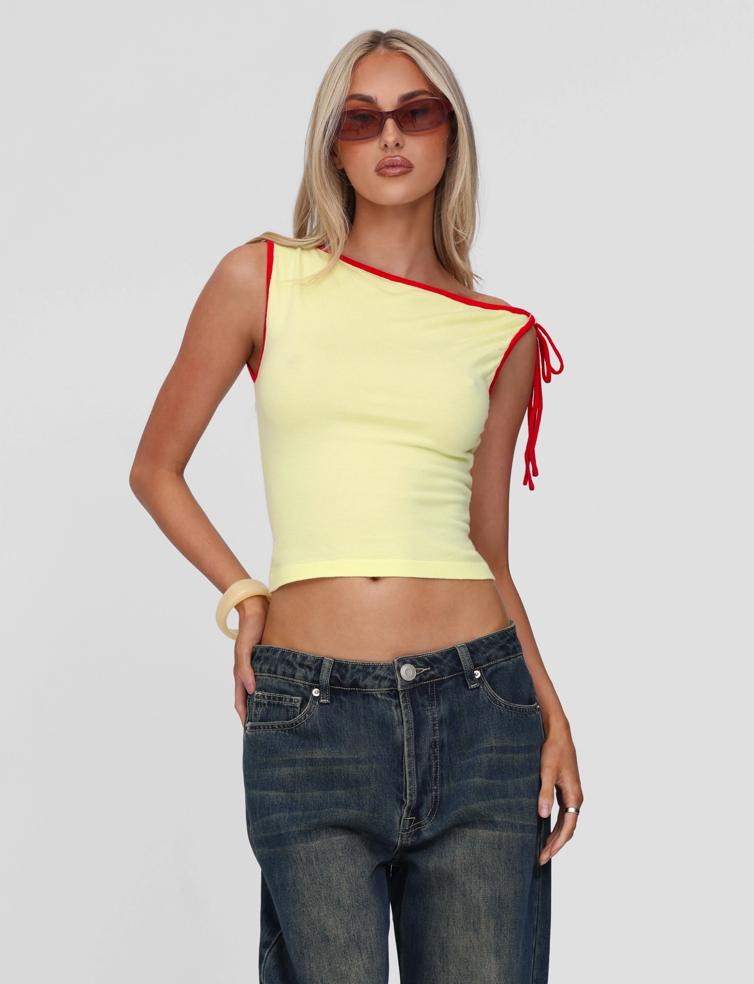 Sport Top ALIRA TOP - YELLOW