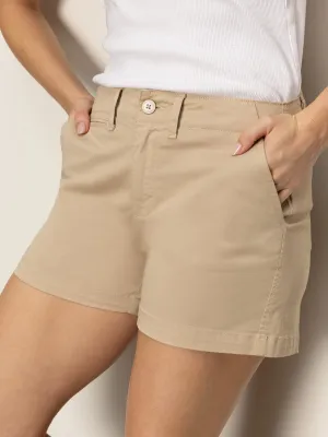 Light Stretch Fit Control Liner Short Sandstone