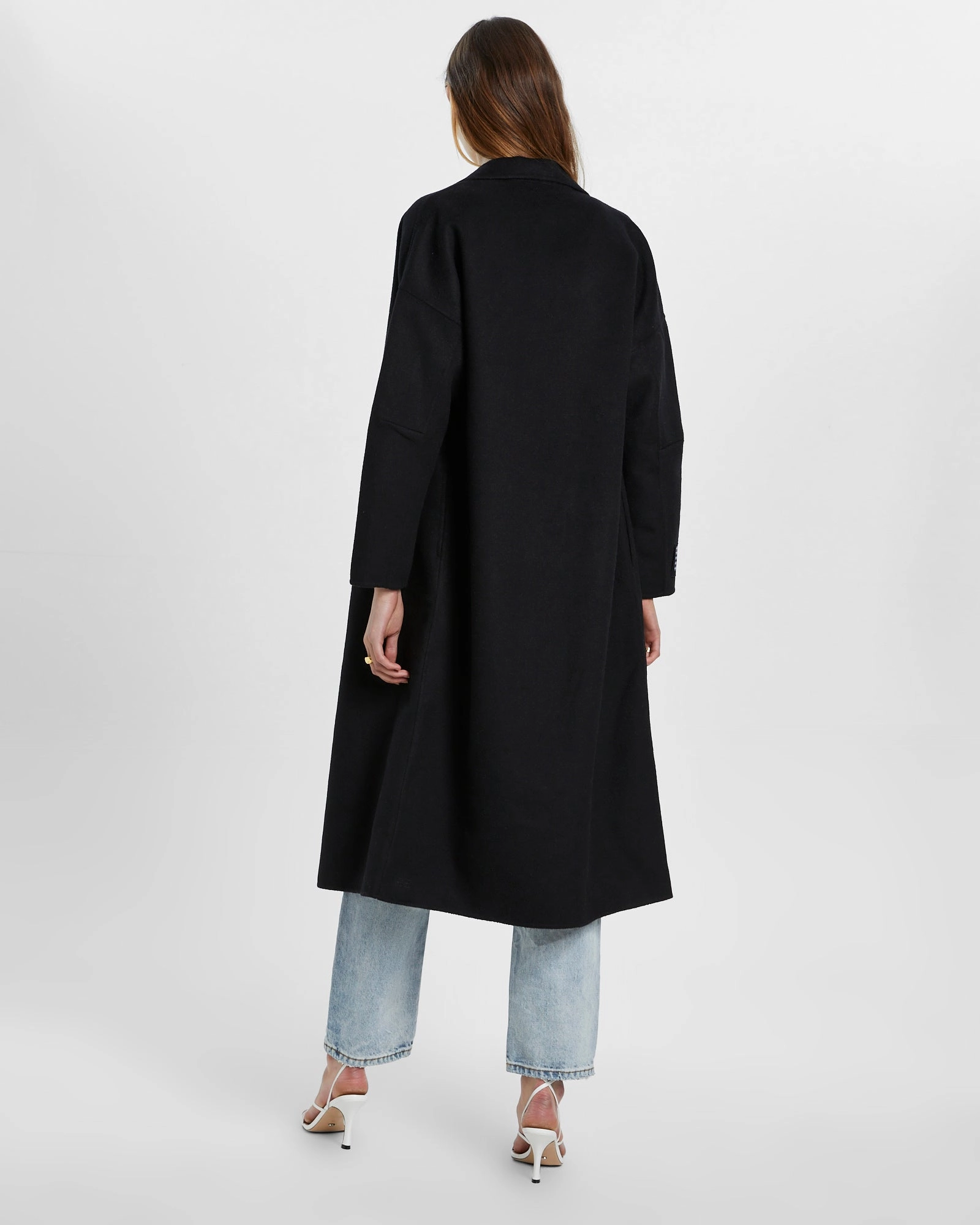 Build Slim-fit KAMILLE COAT BLACK