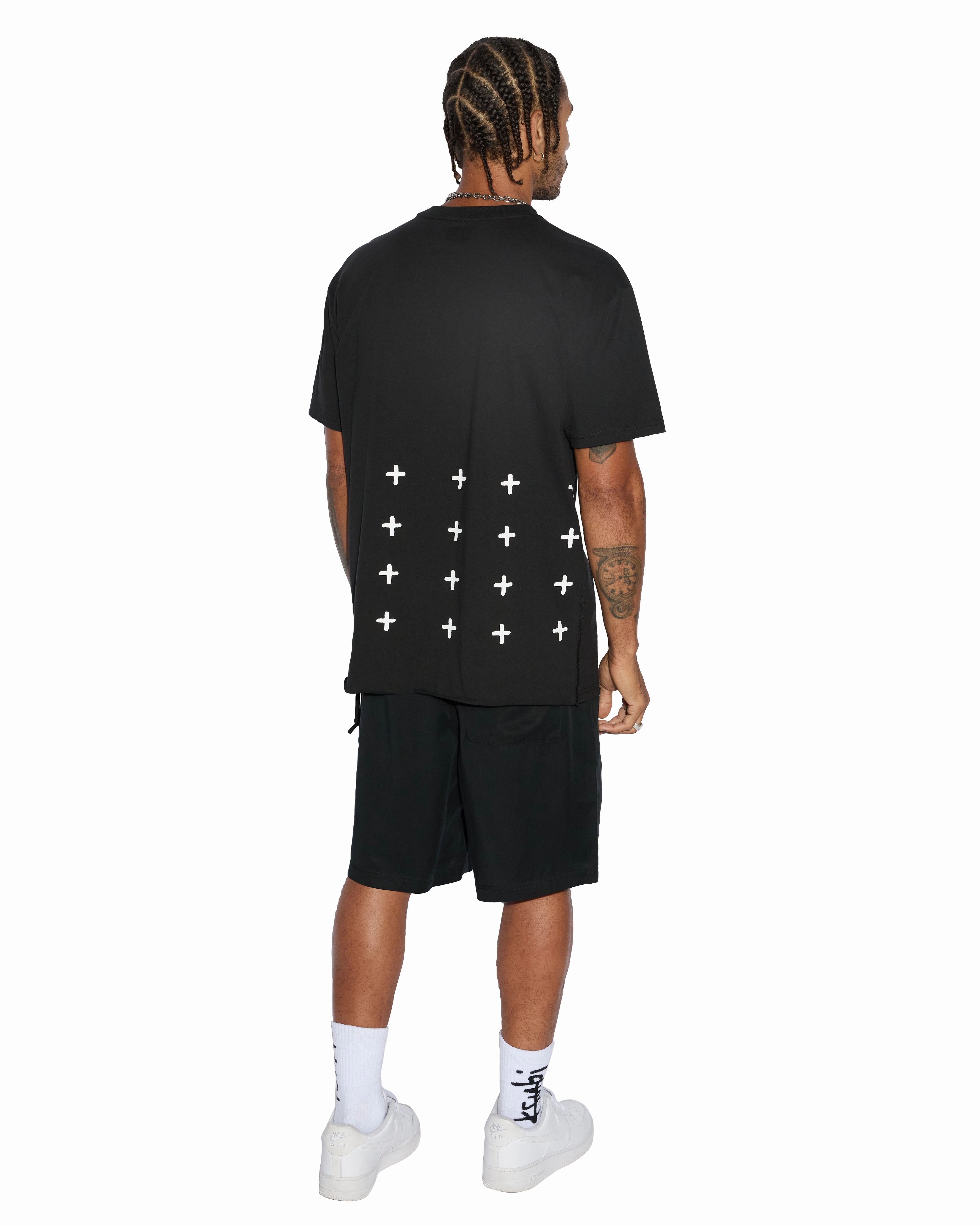 Trendy Fabric ALL DAY BIGGIE SS TEE JET BLACK