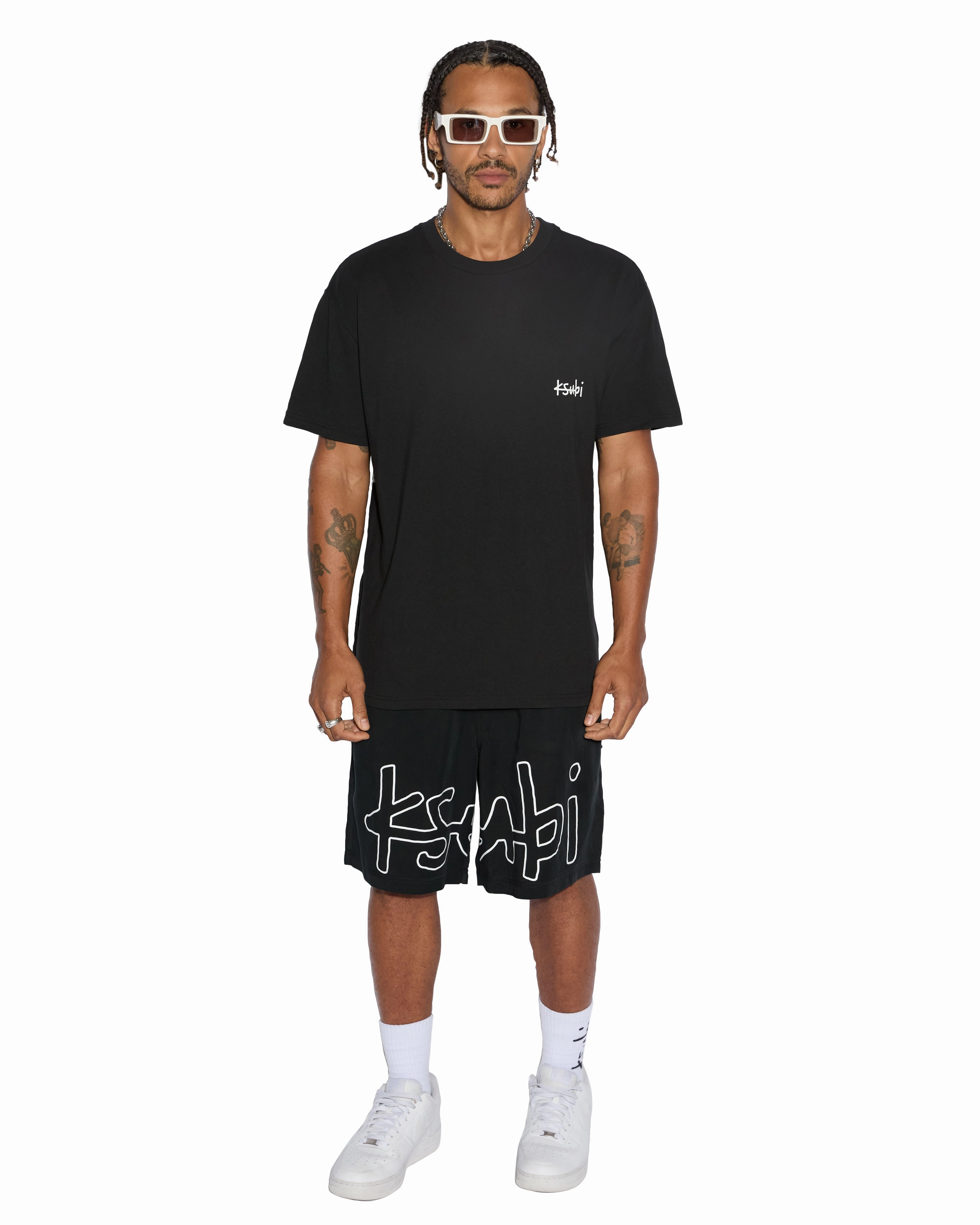 Effortless Design Fun and Relaxed ALL DAY BIGGIE SS TEE JET BLACK