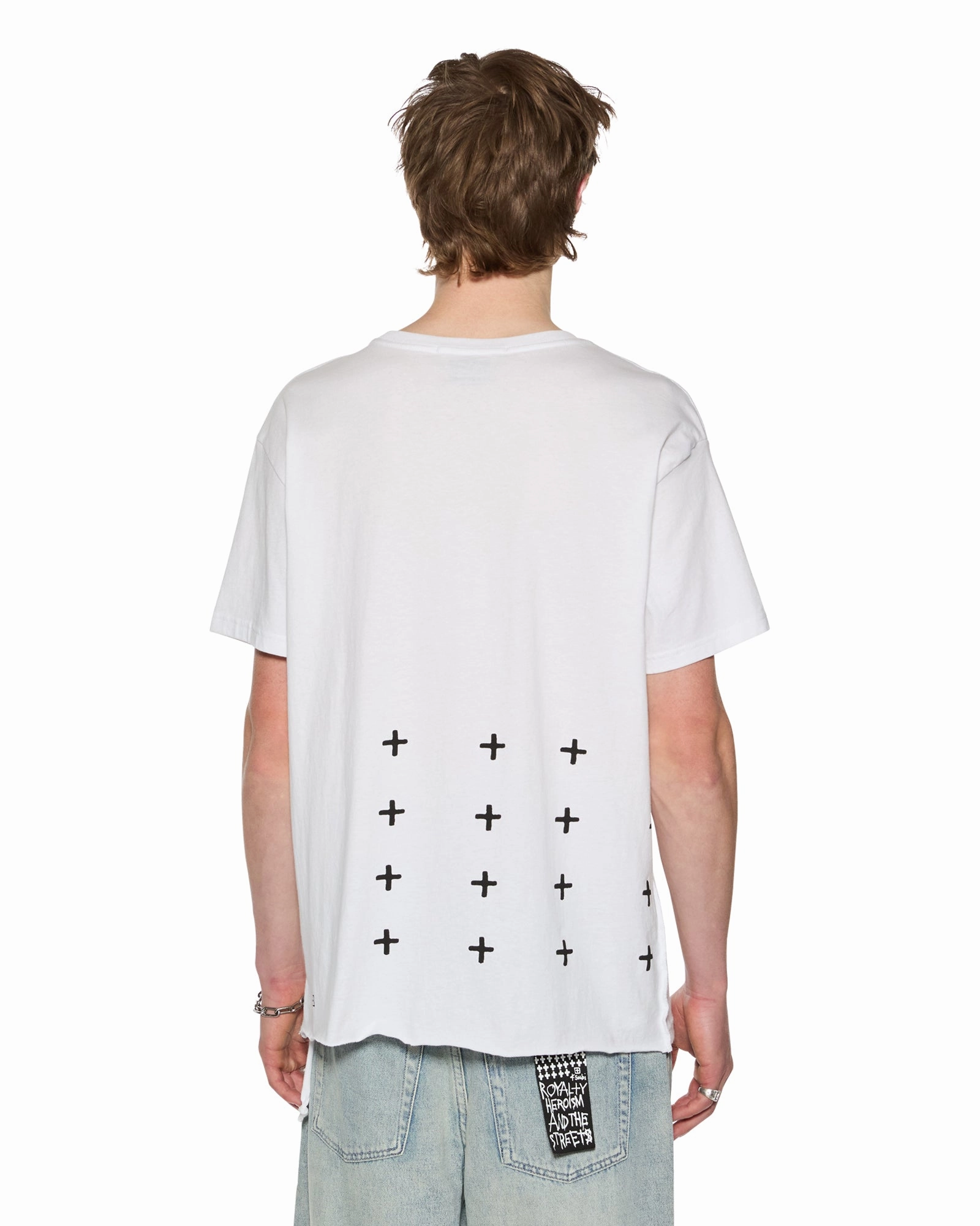 ALL DAY BIGGIE SS TEE WHITE Easy-to-Match