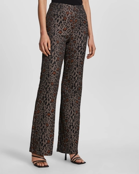 Comfortable Look Wear THREE AM PANT LEOPARD