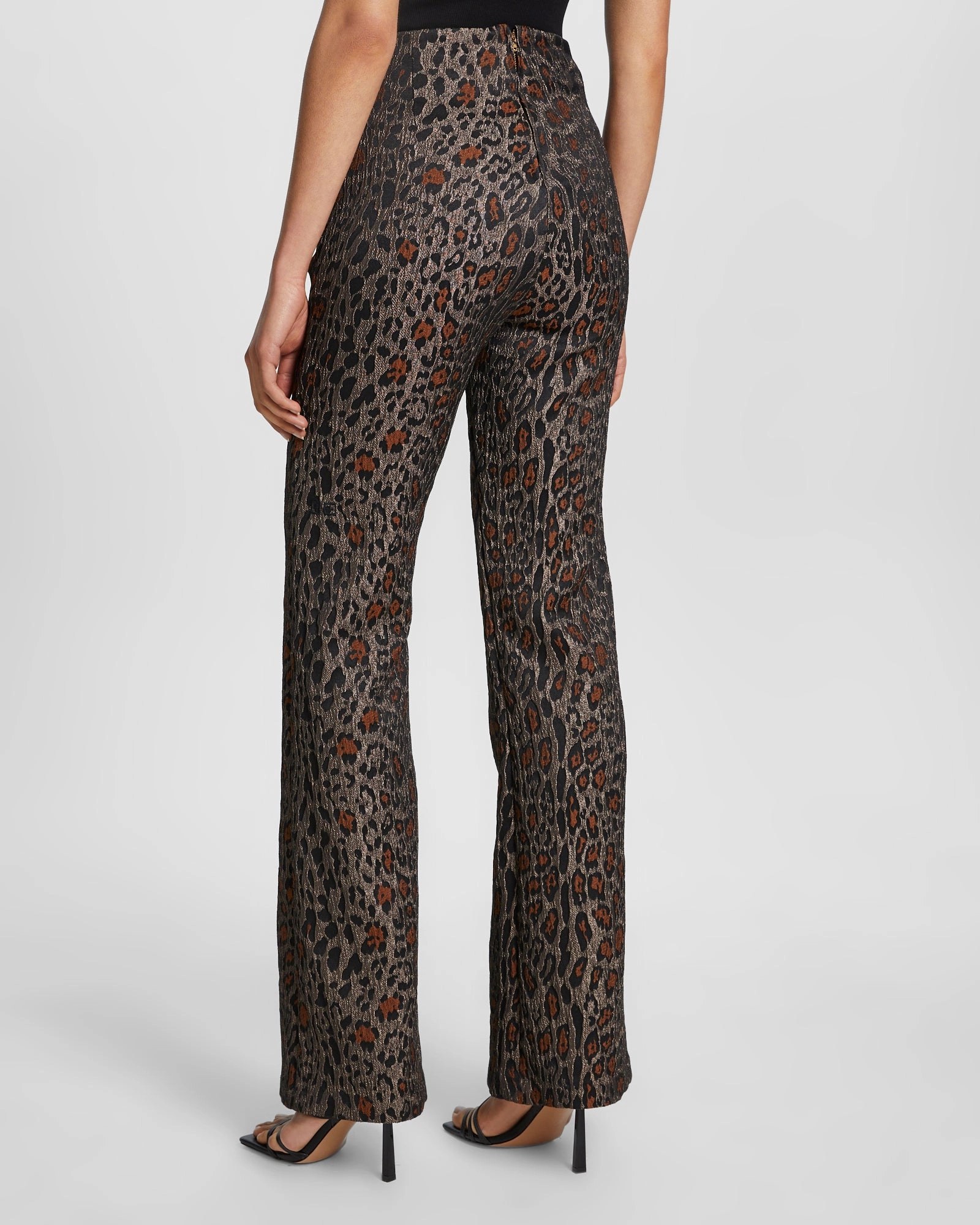 THREE AM PANT LEOPARD NonSlipInnerGrip