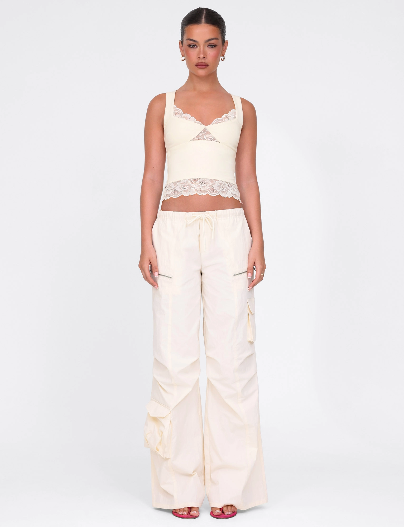 HERMIONE PANT - YELLOW : BUTTER : SOFT BUTTER stain guard