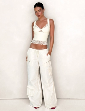 Flattering Look Light Coverage HERMIONE PANT - YELLOW : BUTTER : SOFT BUTTER