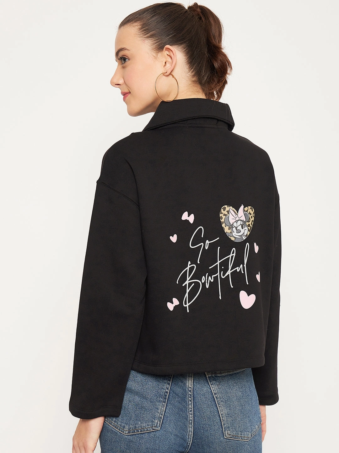 Bold Graphics Madame Black Disney Pint Sweatshirt