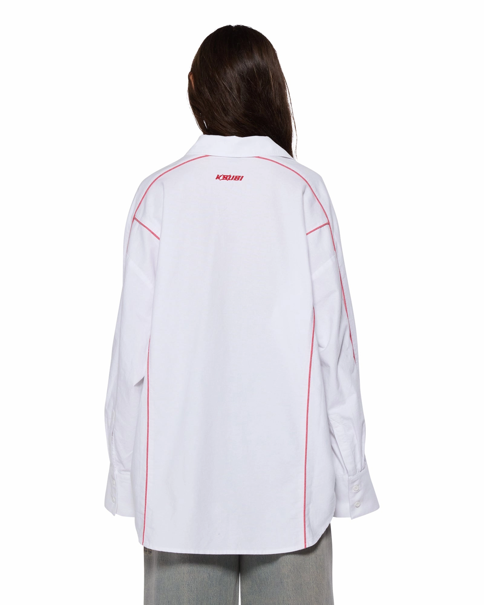 MultiFunctionalDesign STINGER ASTRA LS SHIRT WHITE/RED