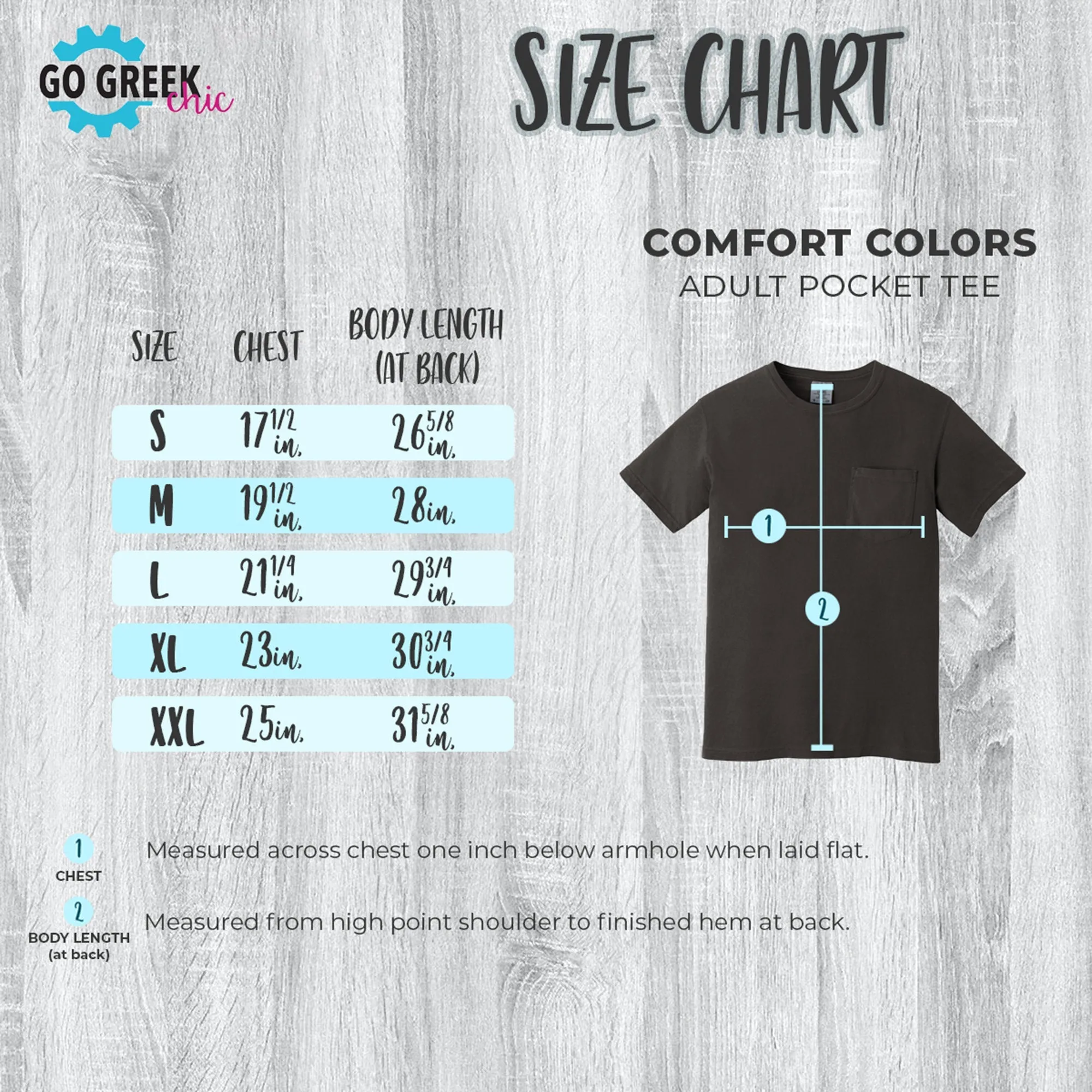 Alpha Chi Omega Heart Pocket T-Shirt - Mint