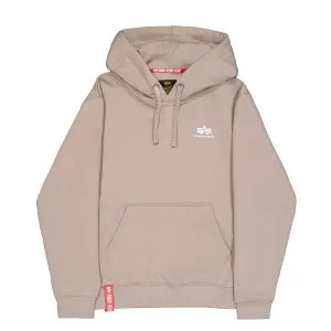 Alpha Industries - Felpa Basic Hoody Small Logo Vintage Sand - 196318 - VINTAGE/SAND
