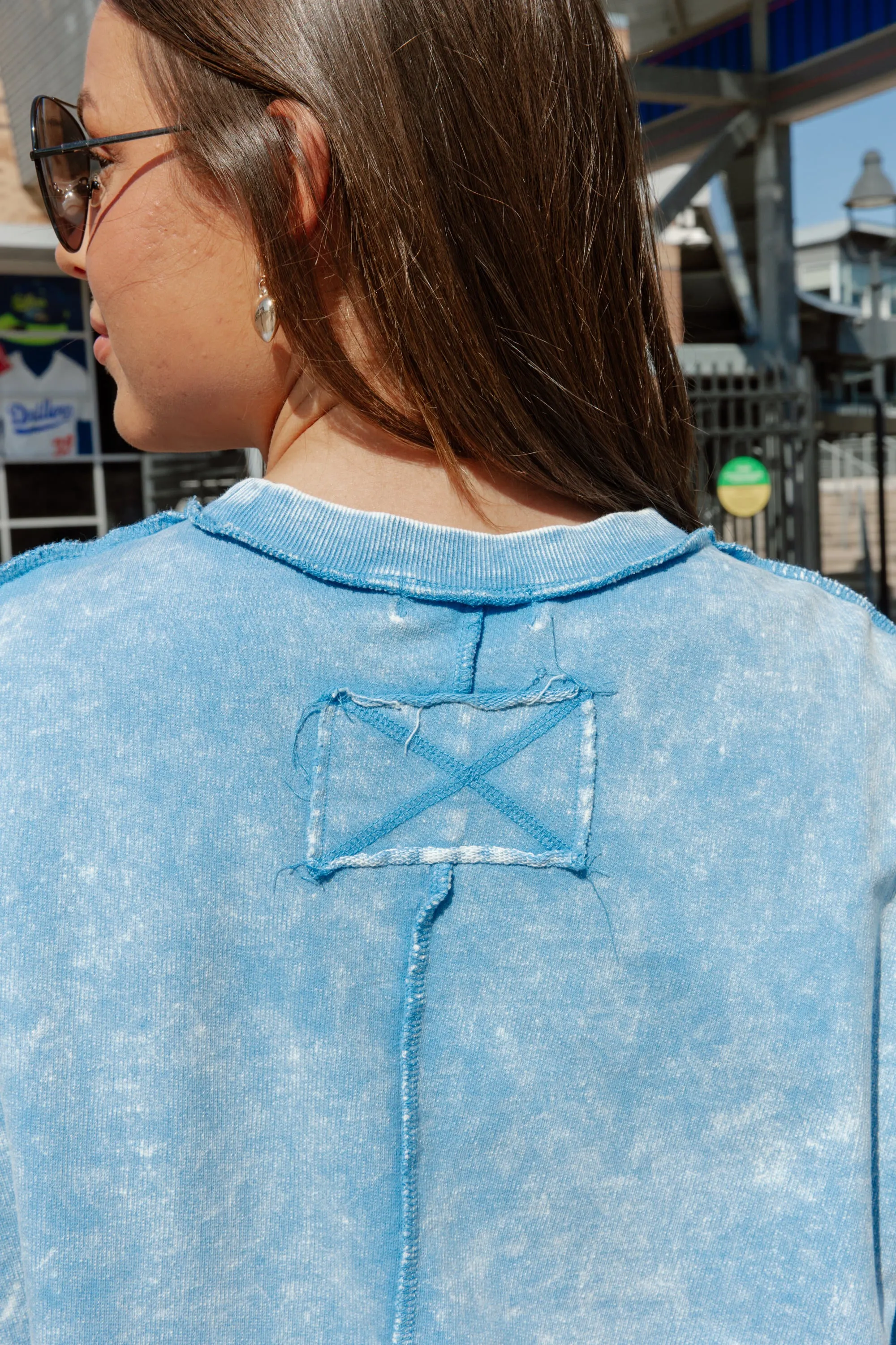 ALWAYS A HIT VINTAGE WASHED SWEATSHIRT