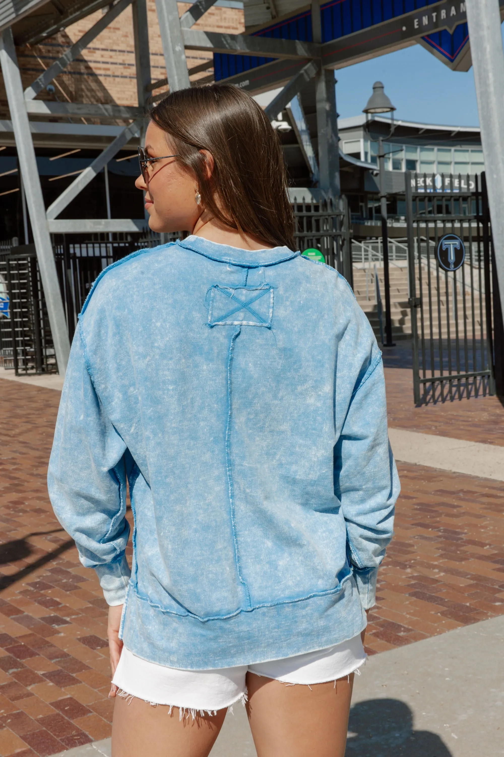 ALWAYS A HIT VINTAGE WASHED SWEATSHIRT