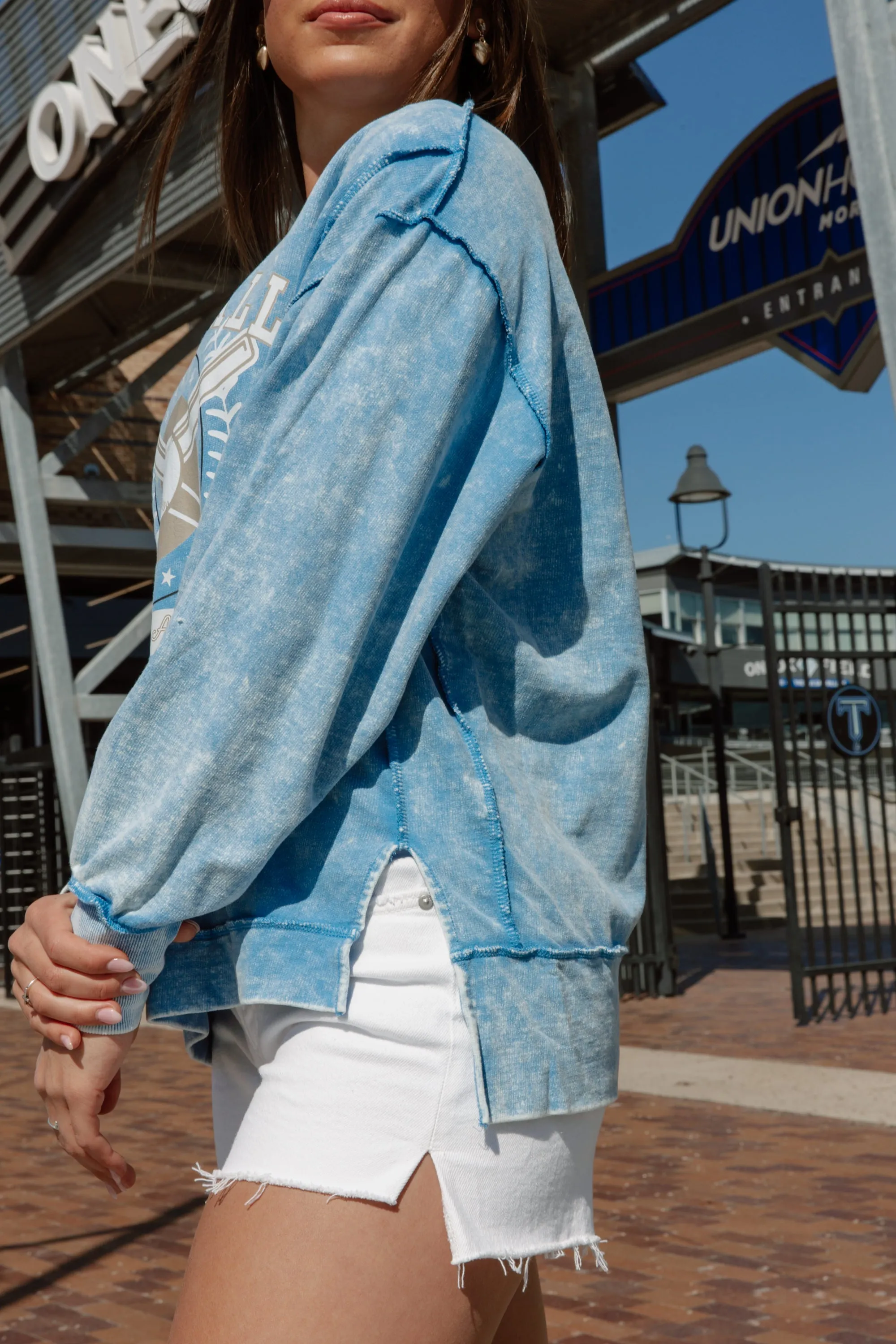 ALWAYS A HIT VINTAGE WASHED SWEATSHIRT