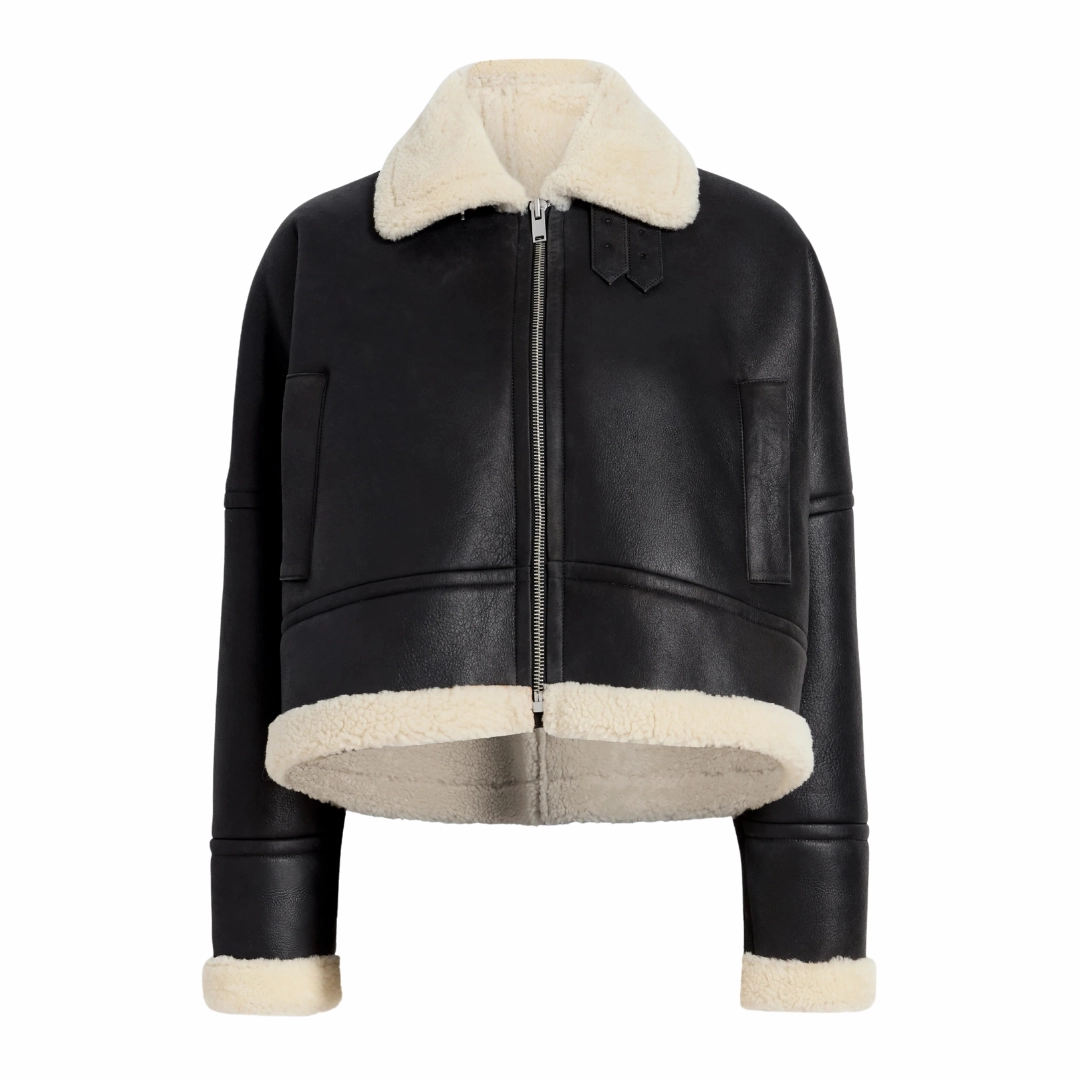 Alya Shearling Jacket Advanced Insulation Magnetic Closure System