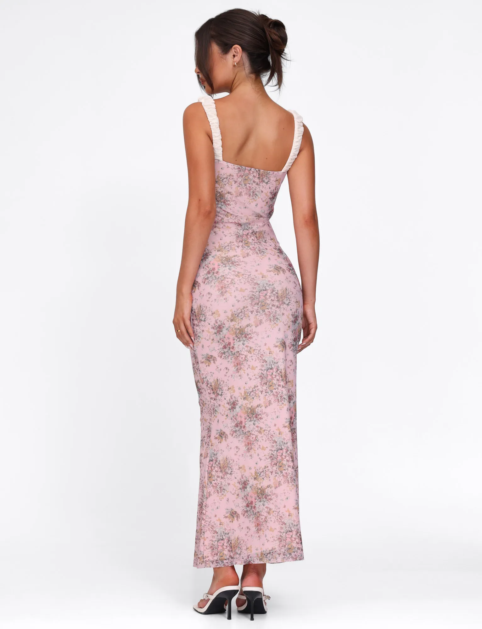 Urban appeal AMARAN DRESS - PINK : CAMO FLORAL