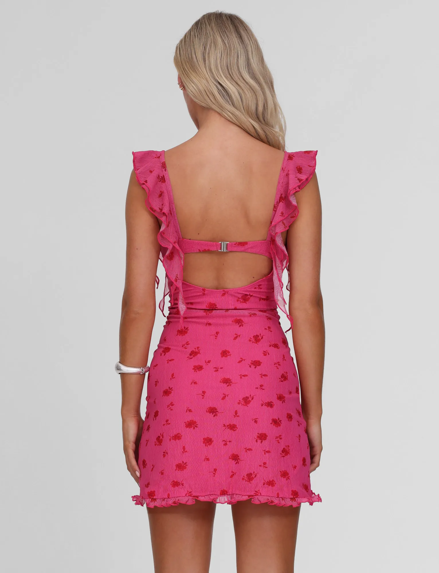 Seasonal Layering AMARIS MINI DRESS - DITSY FLORAL