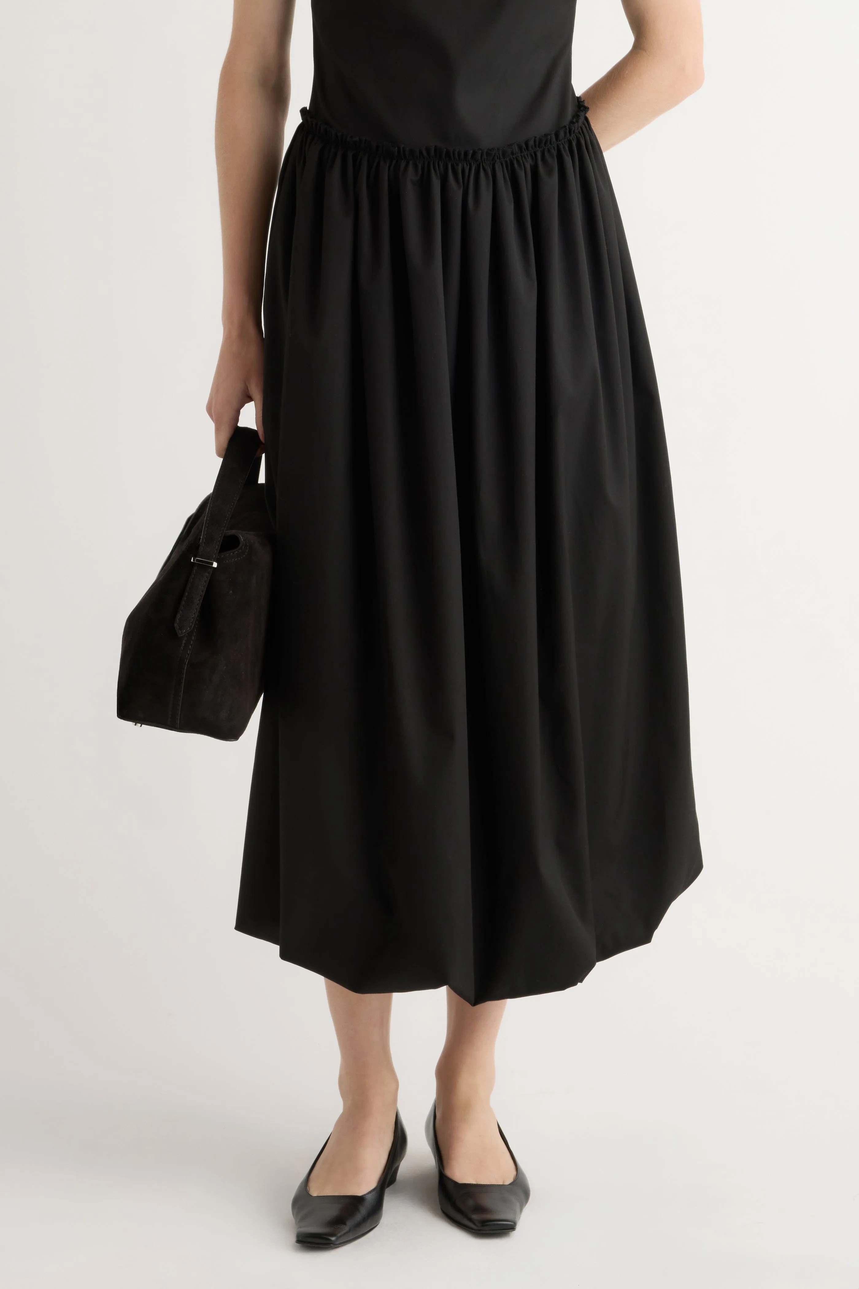 Stylish Line Ambretta Drop-Waist Bubble Dress