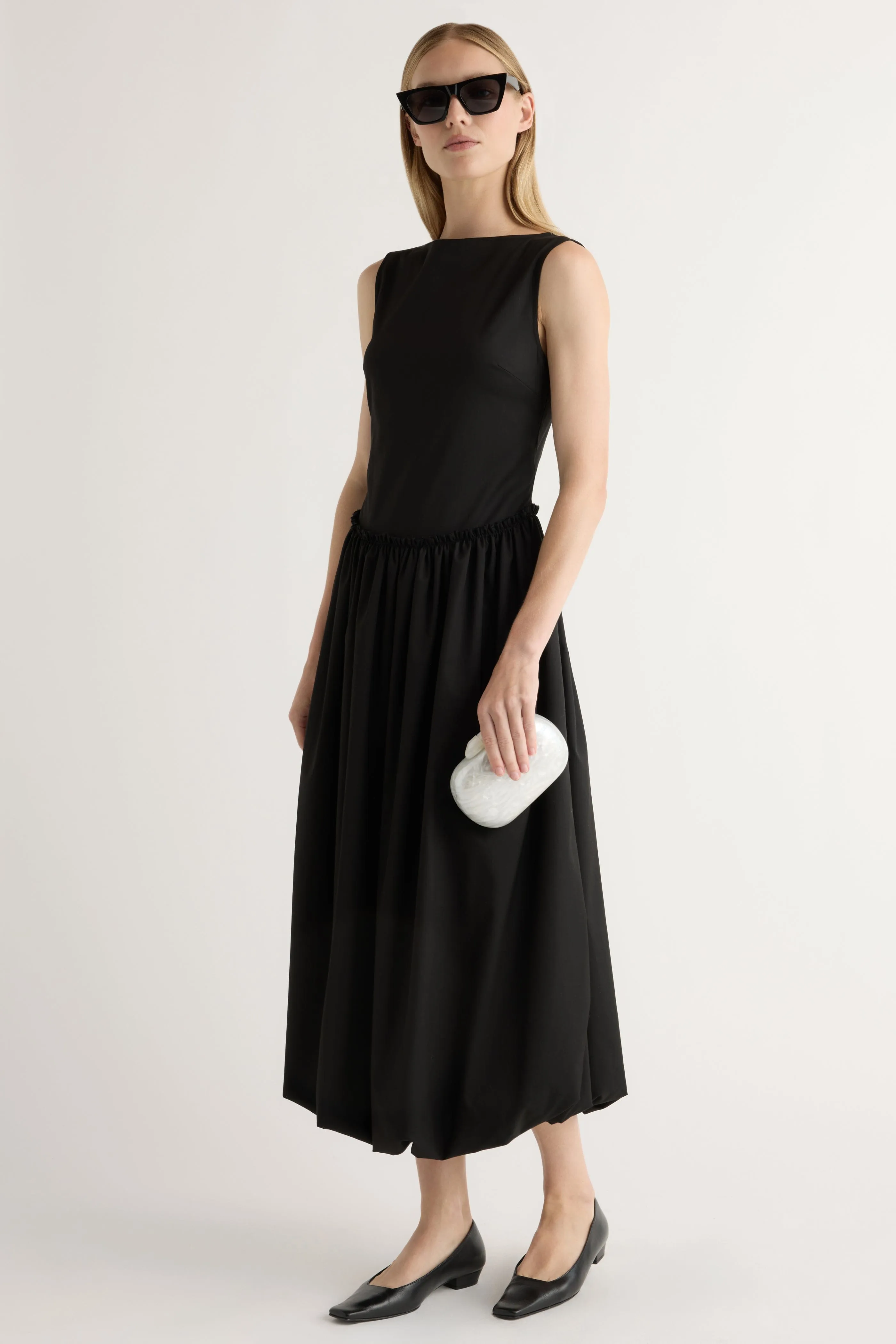 Date night Ambretta Drop-Waist Bubble Dress