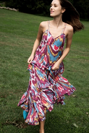Winter Proof Wave Soft Amira Dress Vino