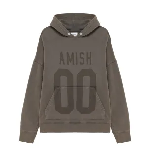 Amish - Felpa Pigment Washed Black - AMU032CH660304 - WASHED/BLACK