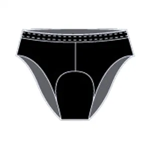 Andiamo Women`s Padded Brief Black LG Women`s