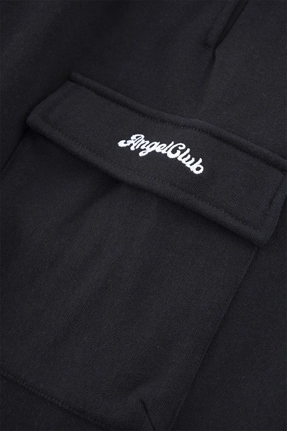 ANGEL Baggy Sweat Shorts Black