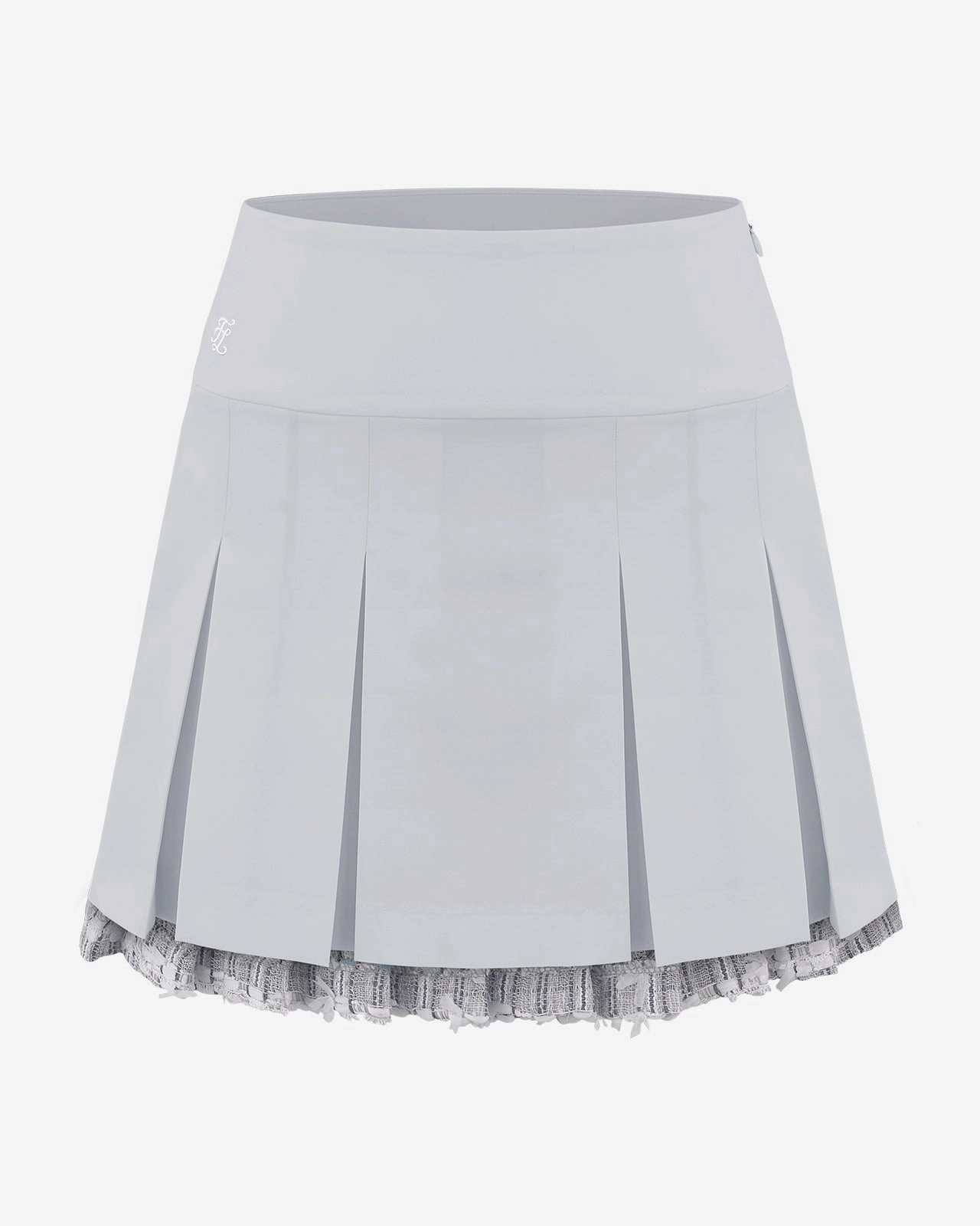 Relaxed Motion [Final sale] Malhia Kent Tweed Skirt - Grey