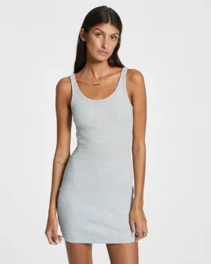 ARISE TANK DRESS GREY MARLE Body Safe