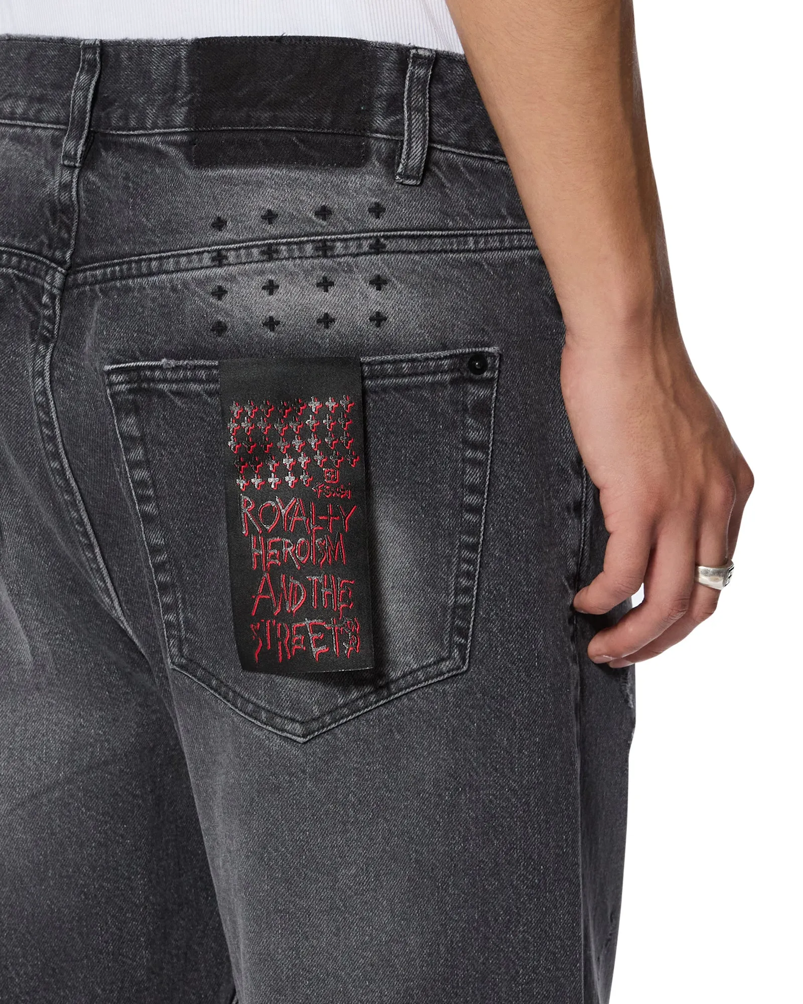 ANTI K SELVEDGE CHICAGO BLACK Casual Elegance