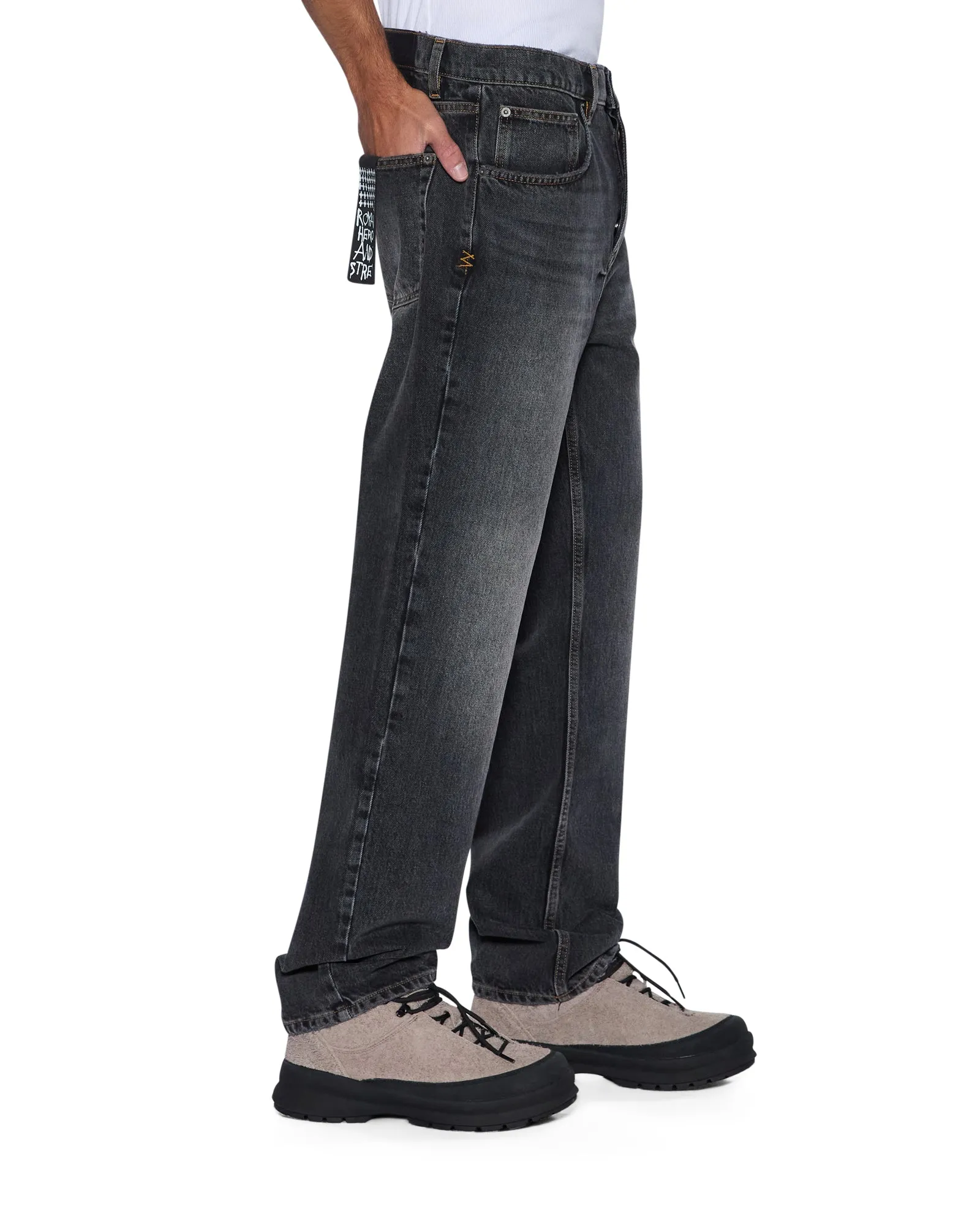 ANTI K VILLAIN GREY Relaxed Waistband