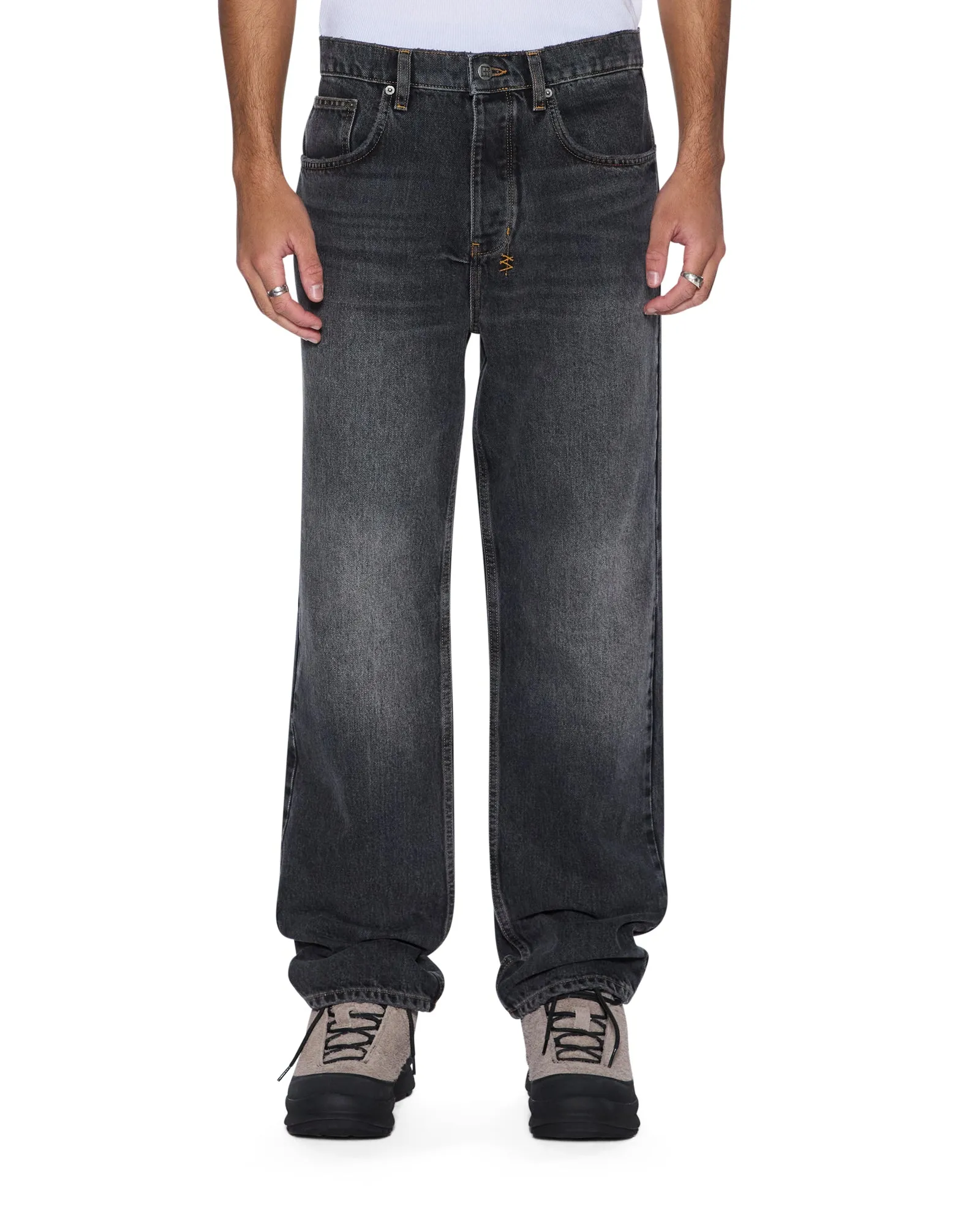 ANTI K VILLAIN GREY Plain style Easy Fashion