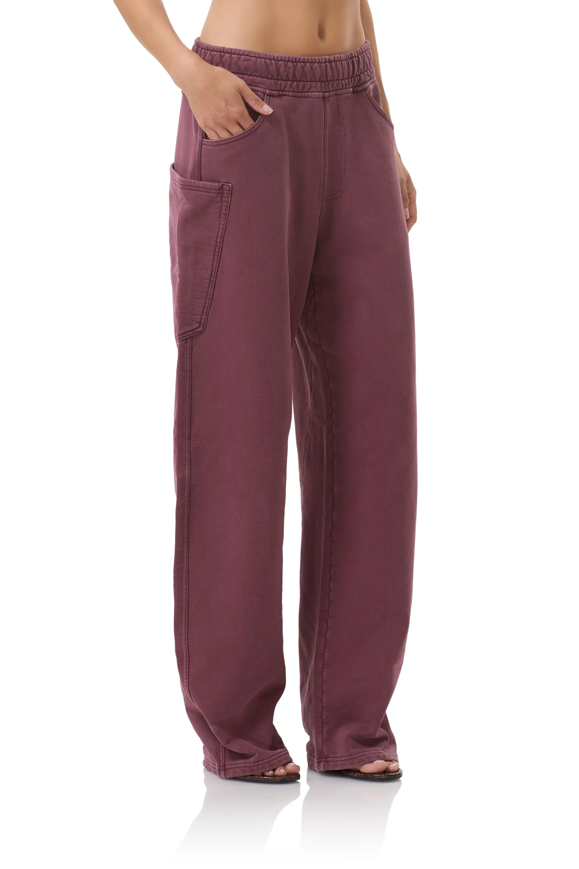 Tall Length Ryan Barrel Sweatpant - Fig
