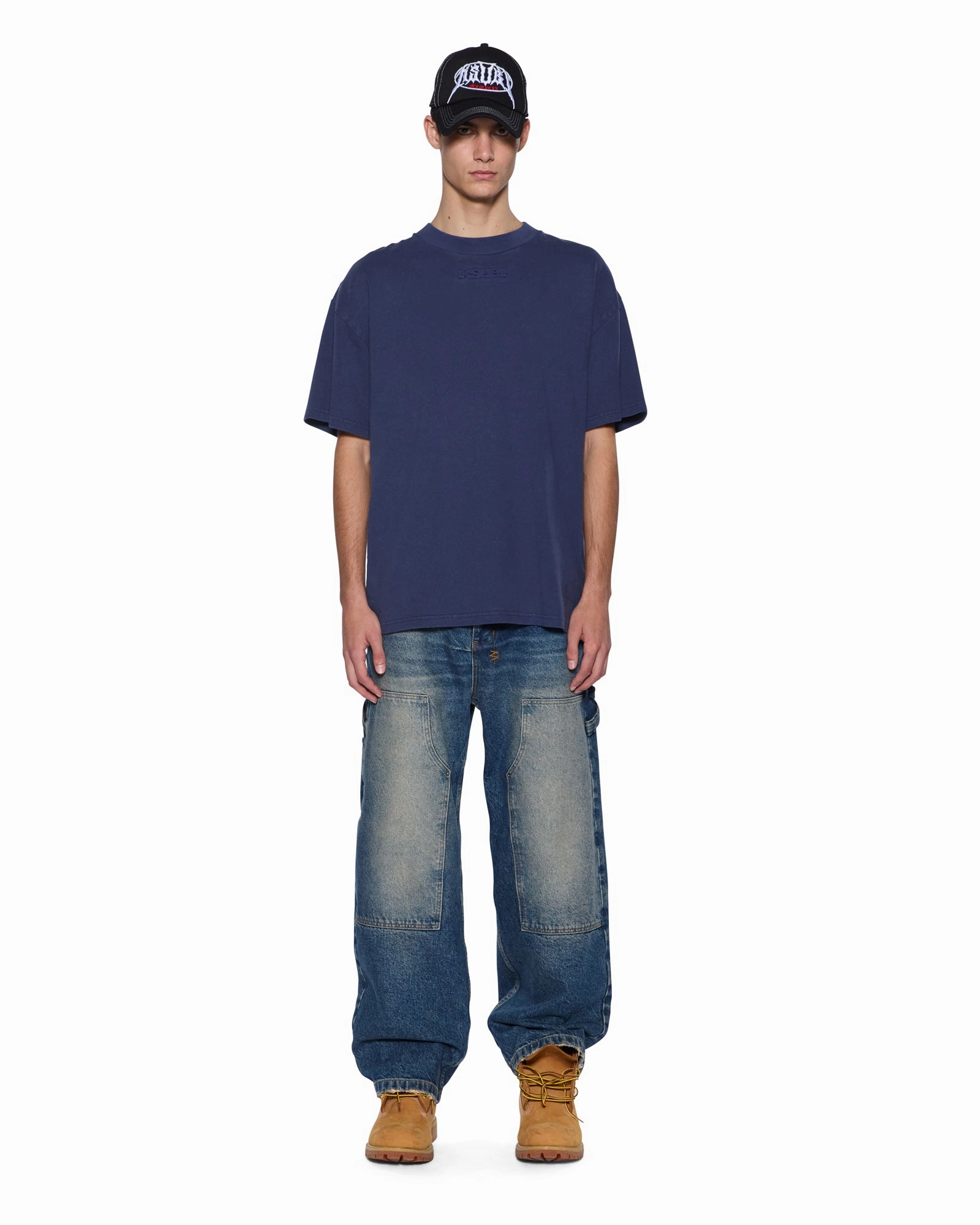 SOTT EKCESS SS TEE INK FADE Roomy Waist Reinforced Shoulder
