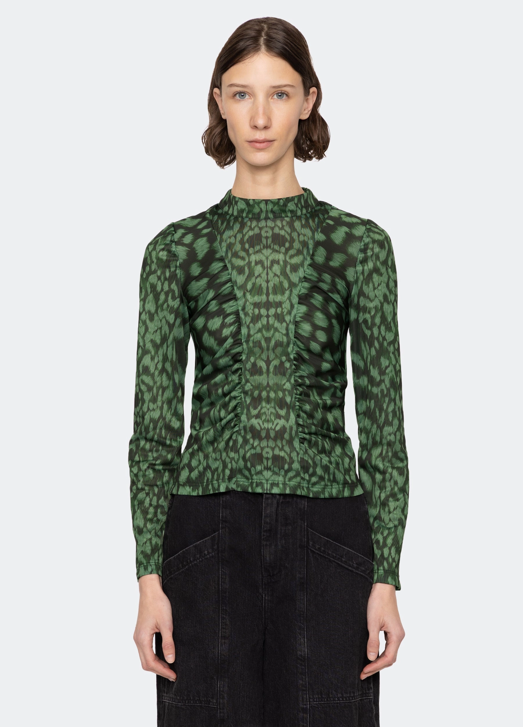 EcoFriendlyTexture Adaptive Temperature Control Claude L/S Top