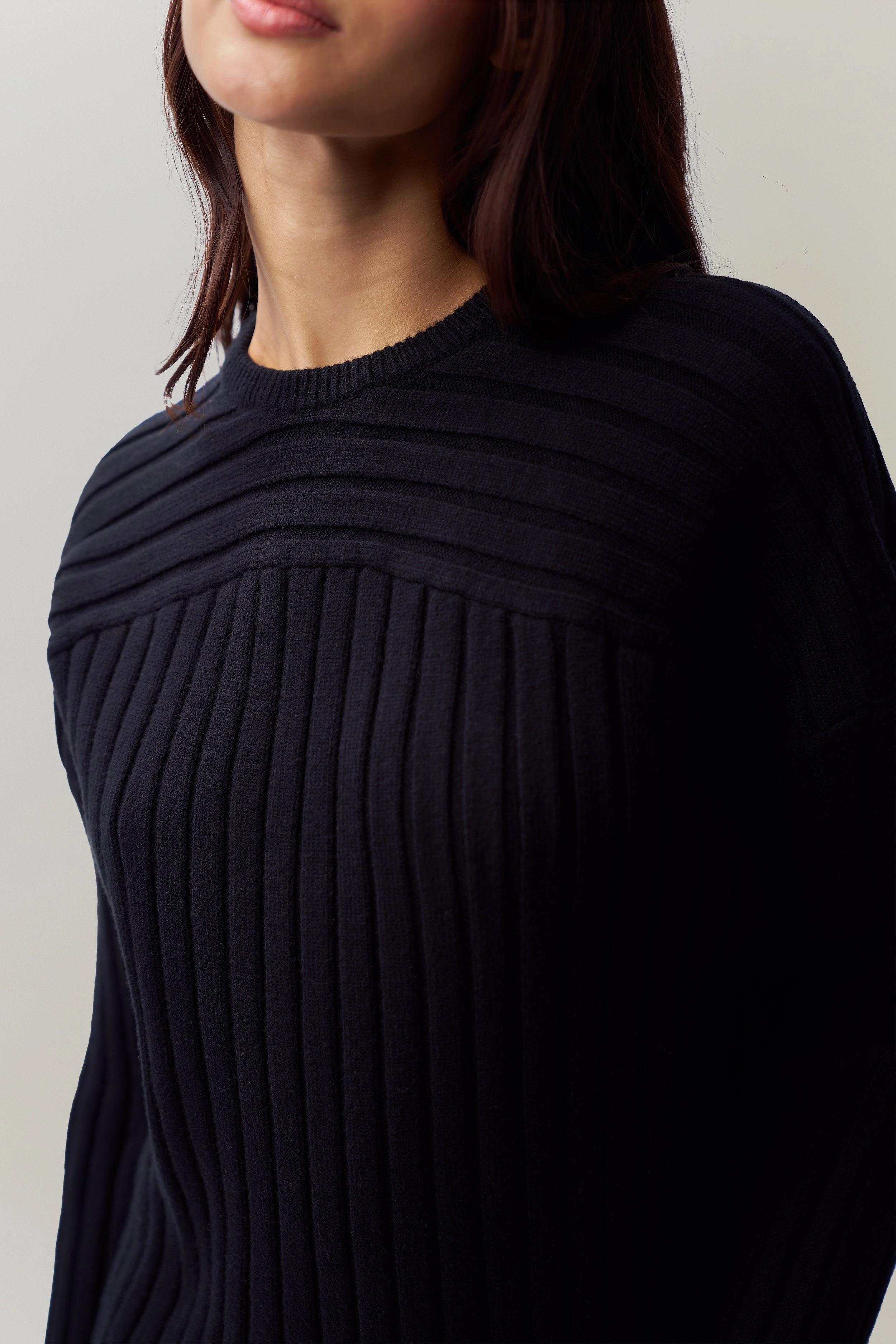 Cleon Rib Knit Pullover Stay Simple