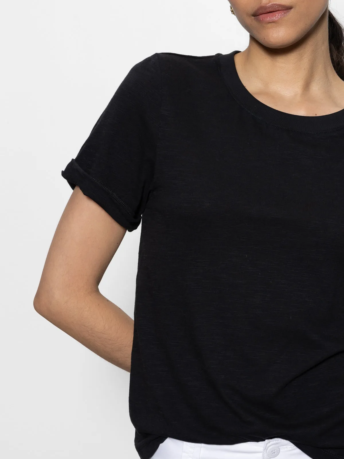Perfect For Relaxing comfortable top Perfect Tee Remix Black