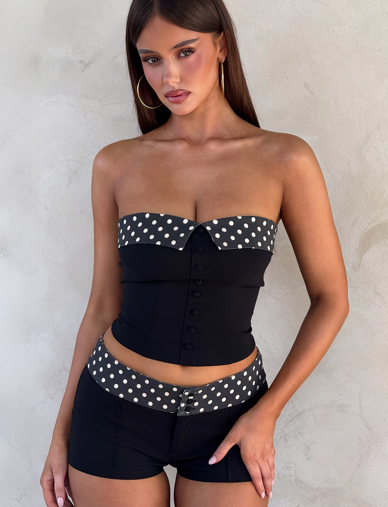 KITTIE 2.0 BUSTIER - BLACK Thermal Regulation System TemperatureRegulating Material