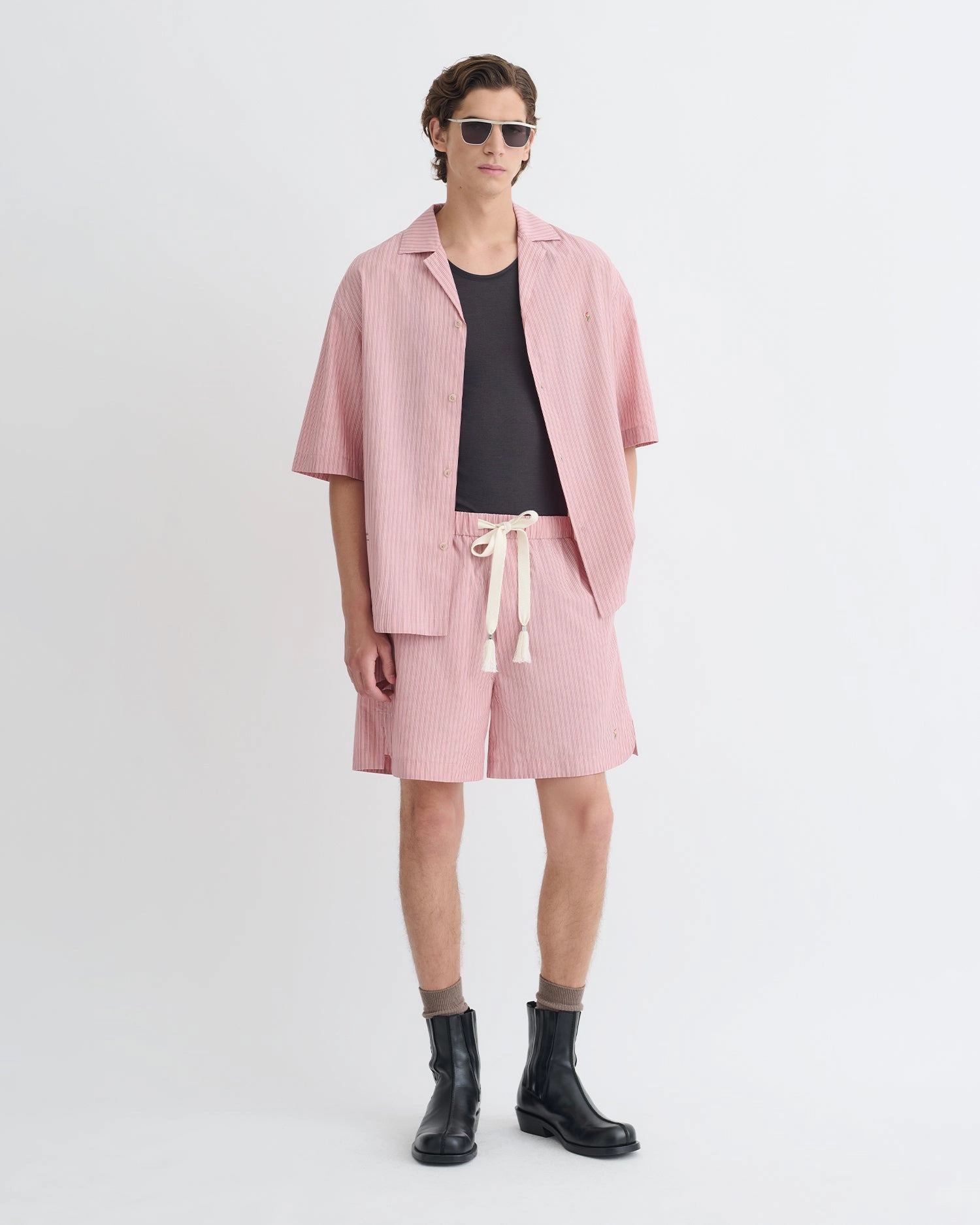 PolyesterBlend Anwel - Striped Shirt - Pink