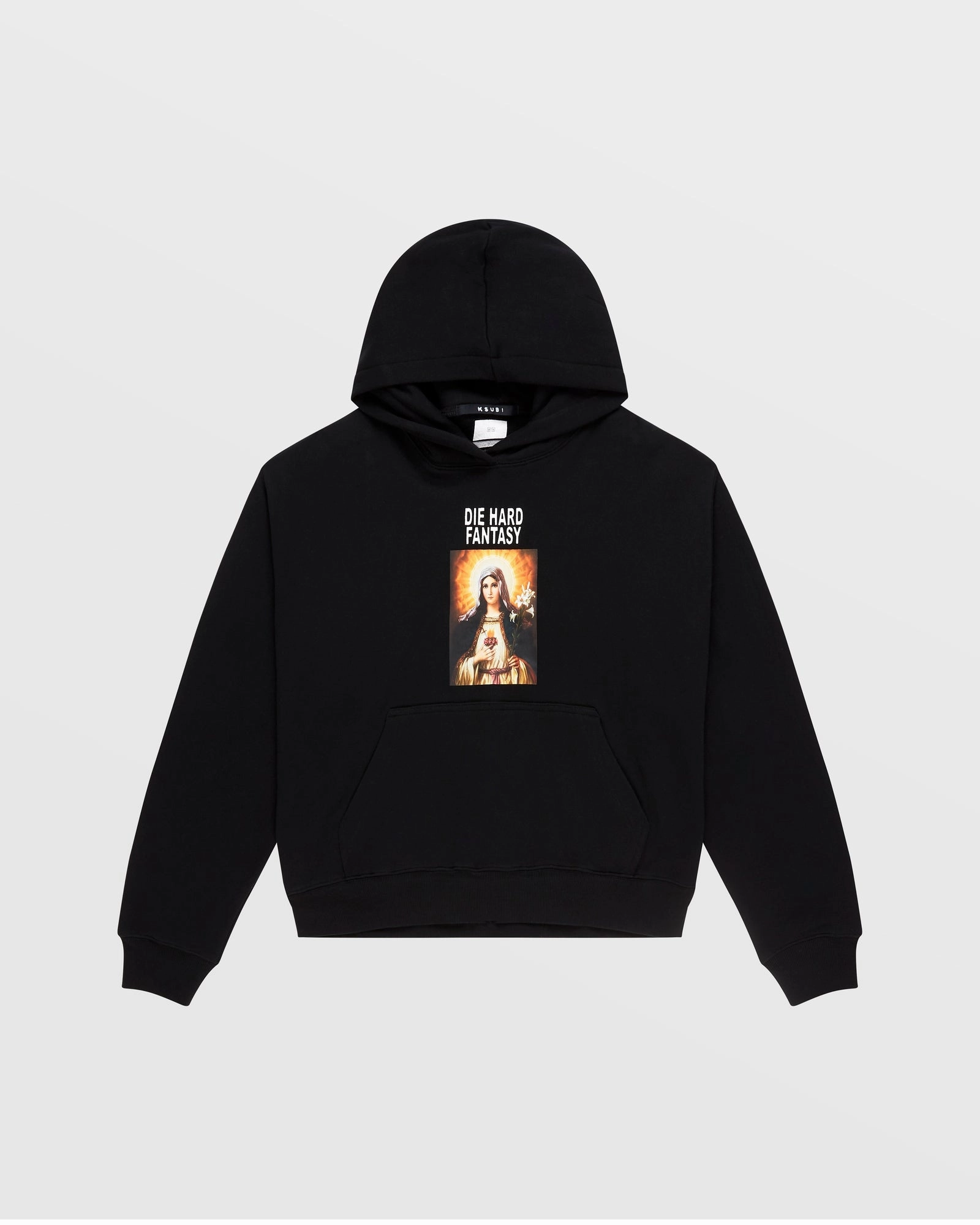 Weekend Vibes GarmentSpecific Storage Solutions DIE HARD SLOUCH HOODIE BLACK