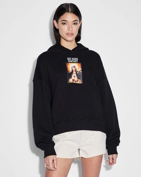 Breezy Day DIE HARD SLOUCH HOODIE BLACK