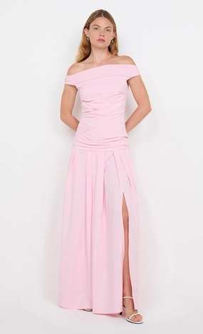 APOLLINE MAXI DRESS - POWDER PINK Earth-Tone Warm Season