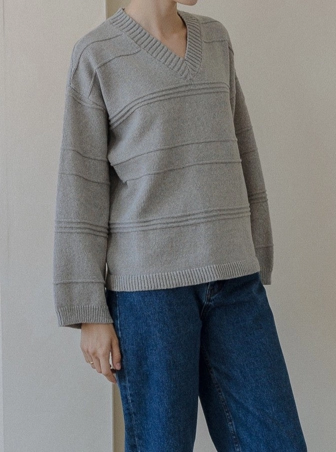 April Sweater Calm Tones