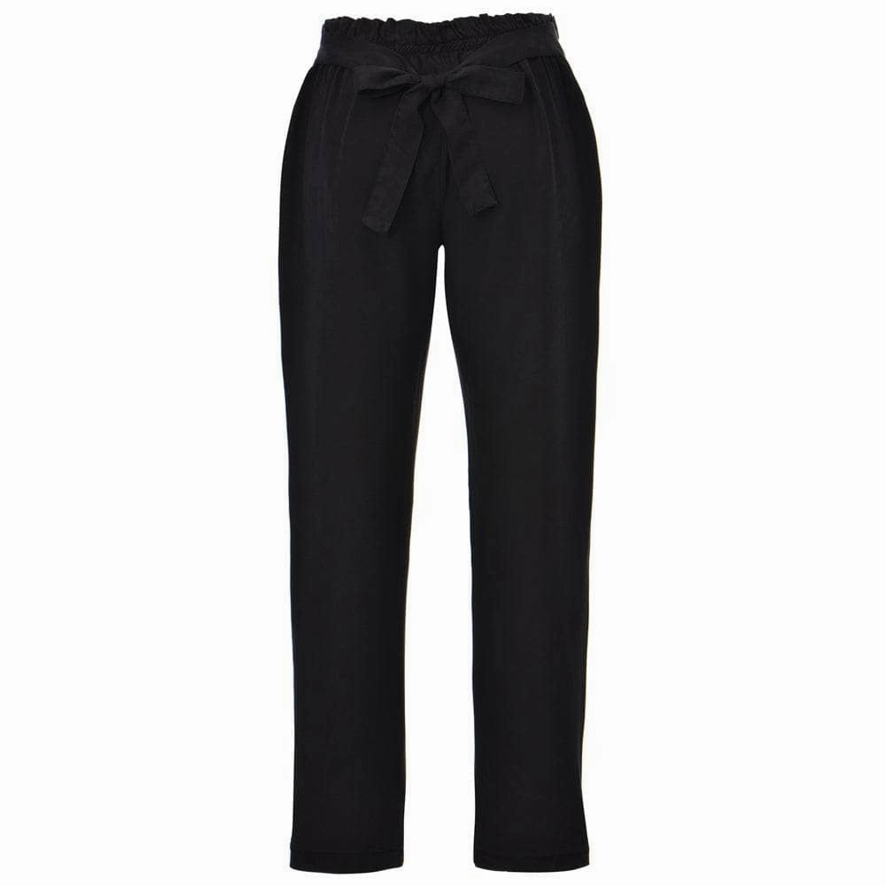 April Tencel - Black Urban Style Rugged Wear