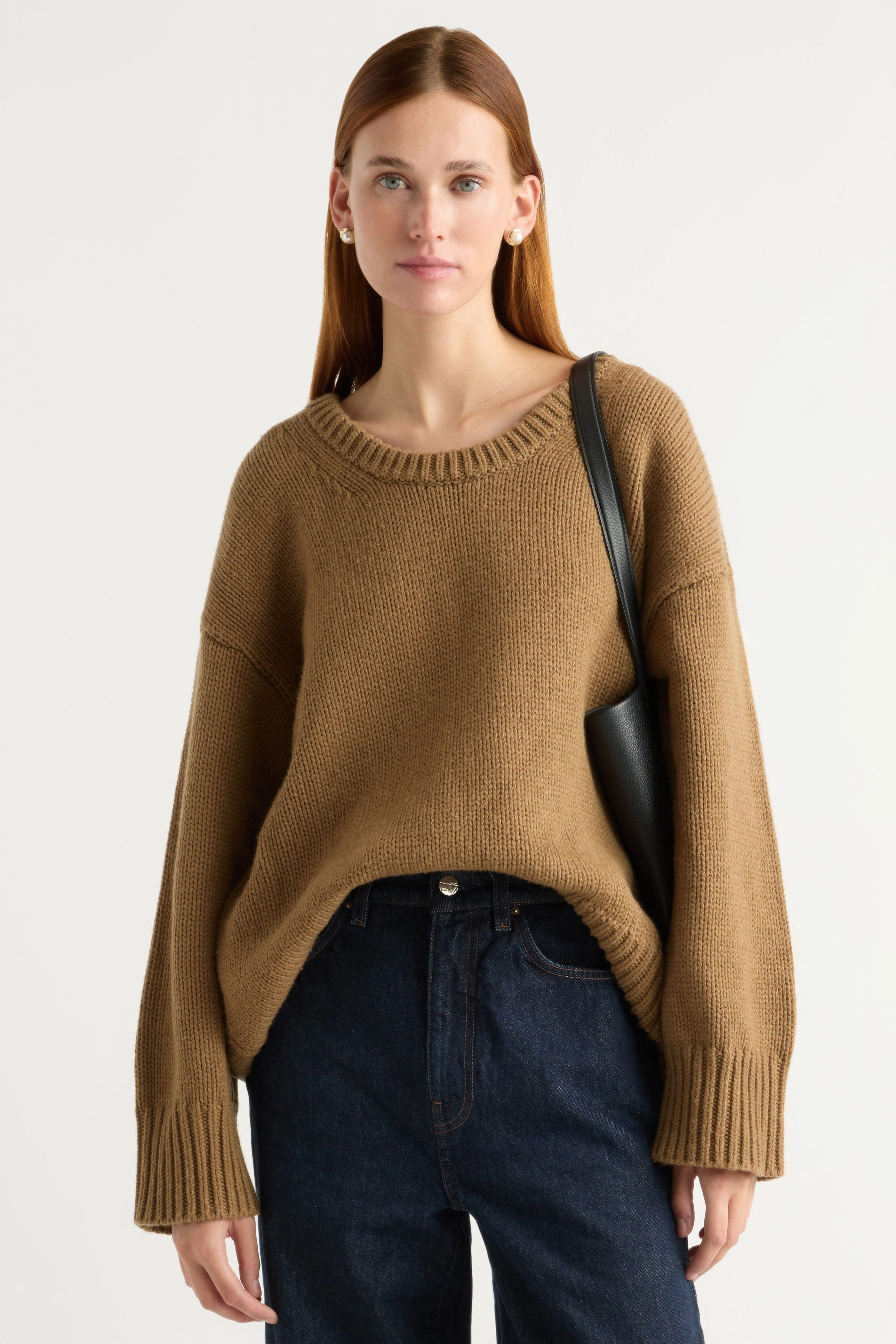Cozy Design Fit Comfy And Warm Archie Deep U-Neck Sweater