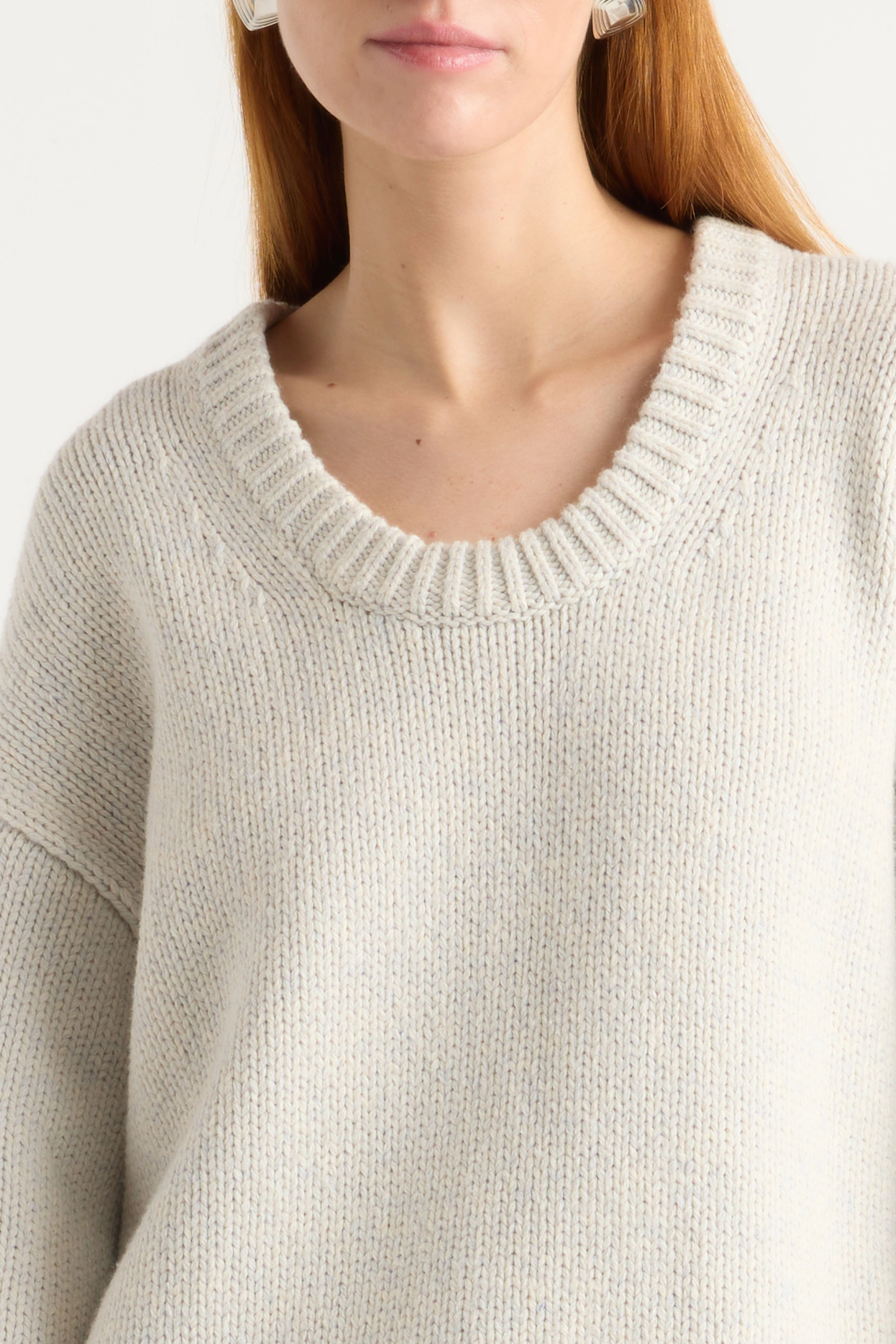 Cozy Flex Archie Deep U-Neck Sweater