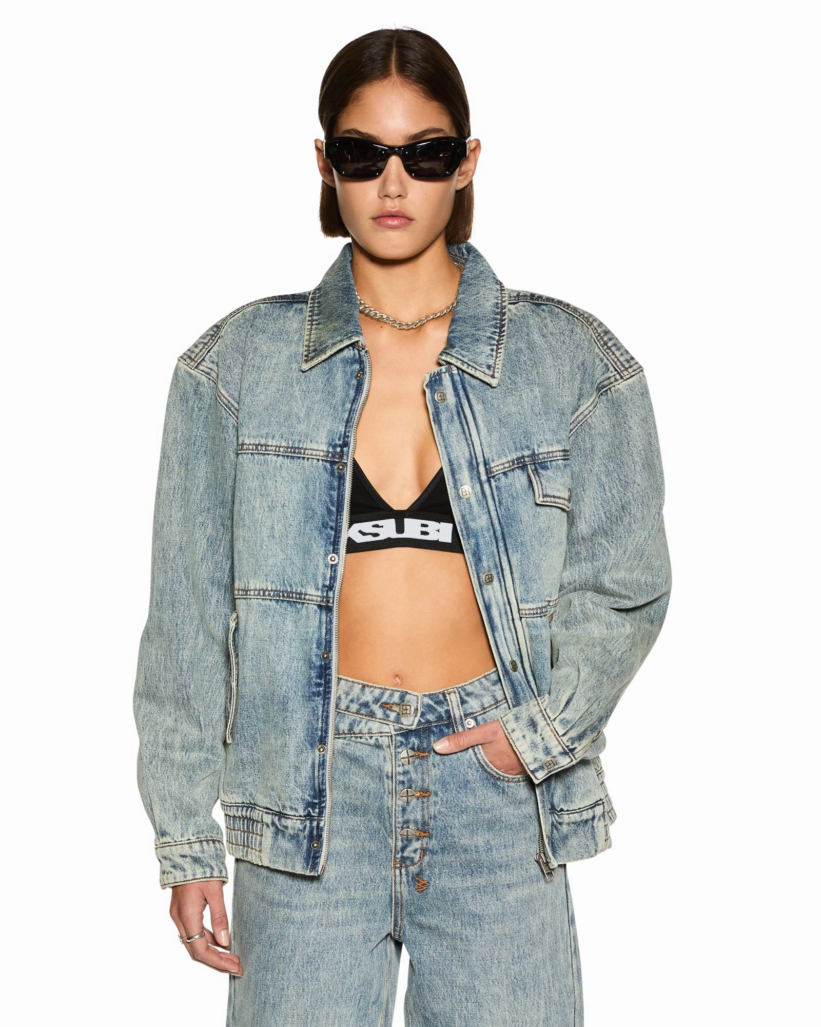 ARIA BOMBER YOUTH Camping Trip Full Length Zipper