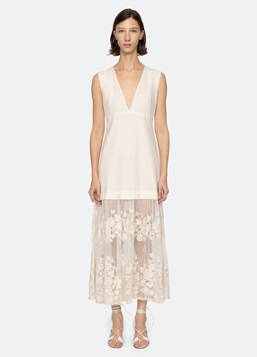Arielle V-Neck Dress Soft Motion Tailored Mood