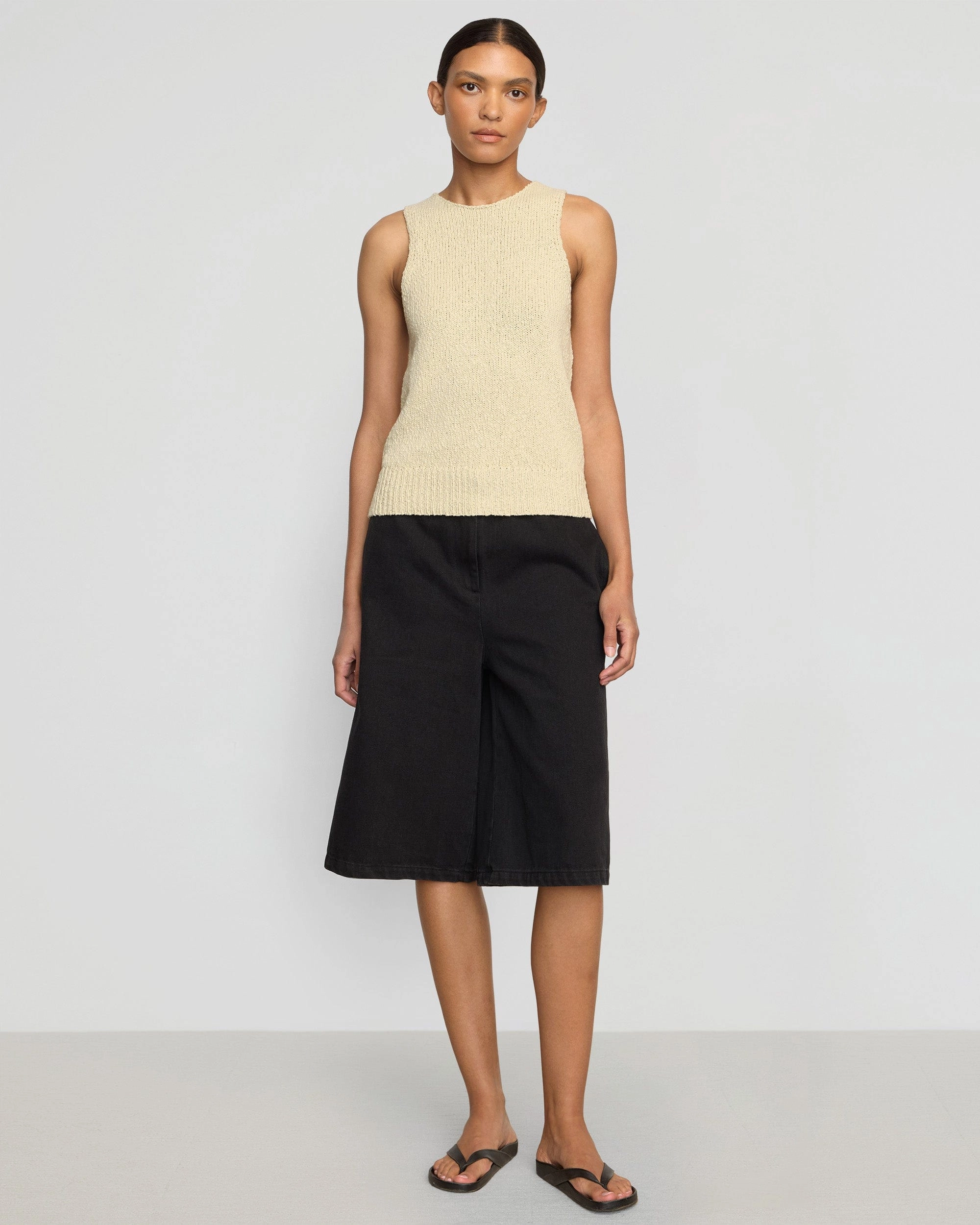 Arinna Tie-Racerback Organic Cotton Tank LongLastingDurability
