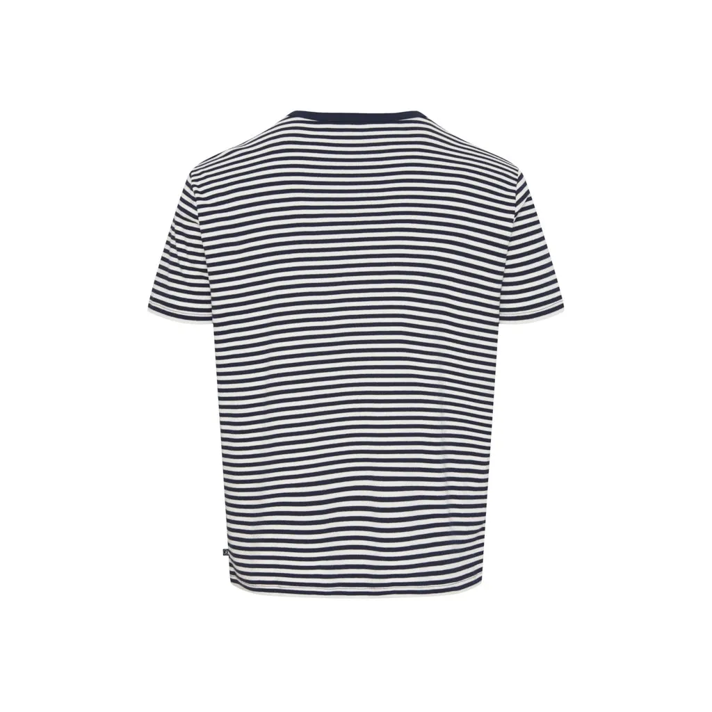 Aron Short Sleeve T-shirt - SR Navy/Pearl